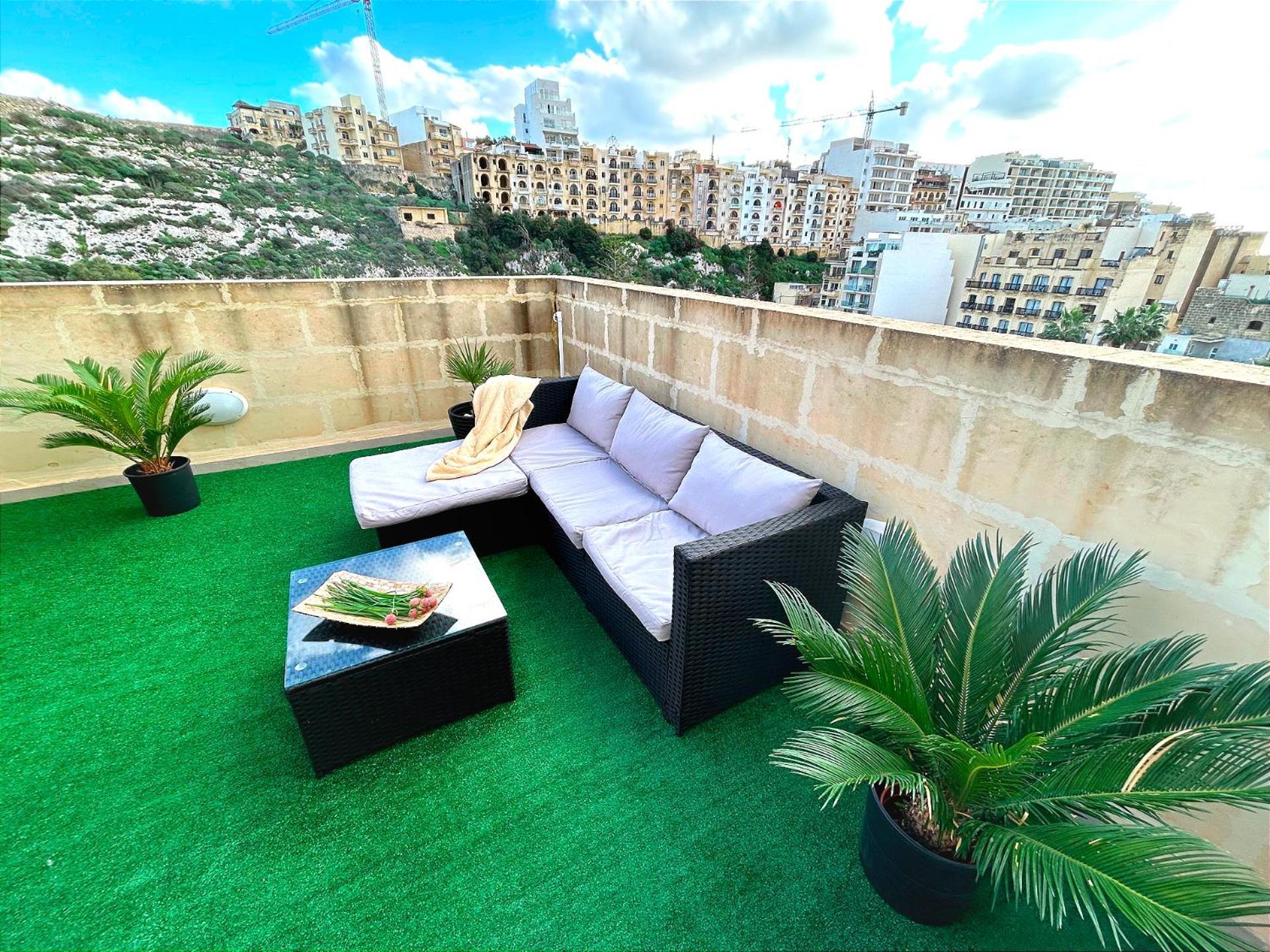 Arzella Apartments Xlendi Stylish Stay Near Beach Local Eats ซเลนดิ ภายนอก รูปภาพ